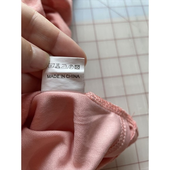 Womens Unbranded Medium Heathered Peachy Pink Tank Top Dress‎ Lined - Picture 9 of 13
